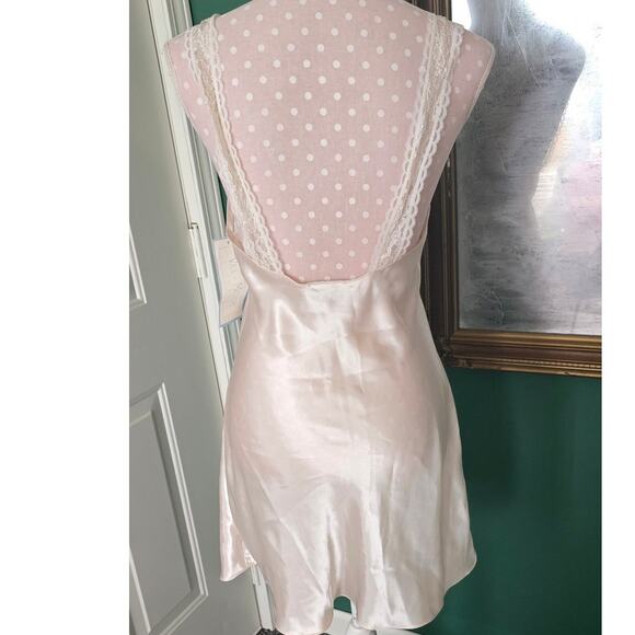Vintage 90s Val Mode Cream Chemise - Size Small, NWT - Picture 2 of 11